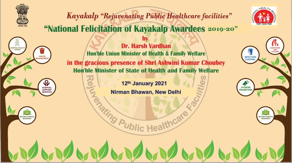 Kayakalp Awardees 2019-20 Kayakalp Awardees 2019-20