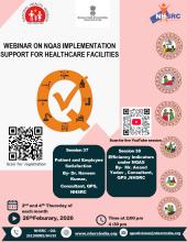 NQAS Implementation Webinar Series: Patient and Employee Satisfaction and  Efficiency Indicators under NQAS