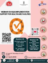 NQAS Implementation Webinar Series: Strategic planning under NQAS and Safety Indicator under NQAS