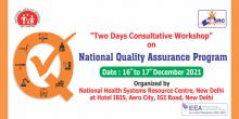 Two days consultative workshop on National Quality Assurance Program